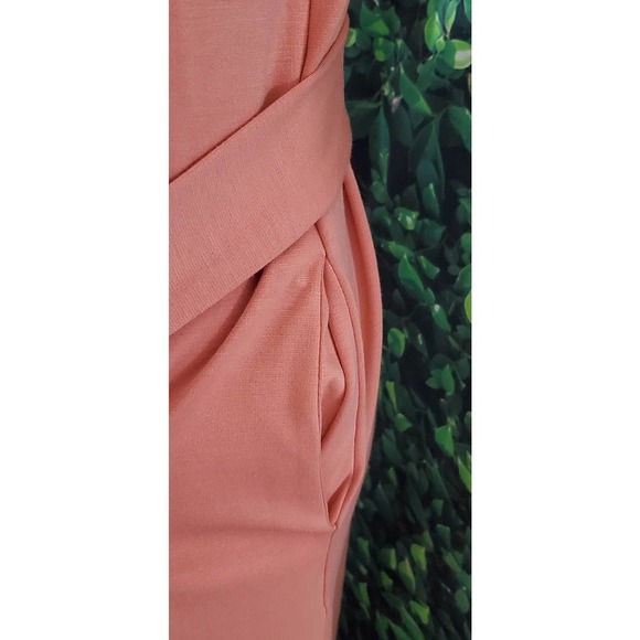 Prologue Turtle Neck Sleeveless Dress-Calm Orange XS - Picture 3 of 8